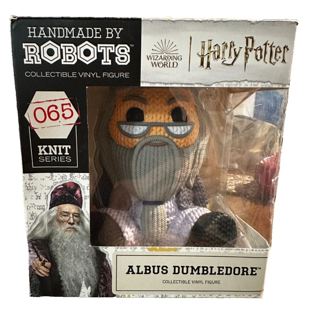 Harry Potter Albus Dumbledore Knit 065 Handmade by Robots Vinyl Figure